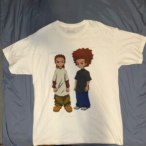 Graphic Boondocks T-Shirt - White